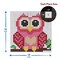 Stick n Stack Mosaic Arts and Crafts for Kids with 3D Foam Stickers - Owl Design - Mess-Free Kids Craft Kit for Striking 3D Art - Unique Owl Gifts for Girls and Boys Ages 10 and Up…